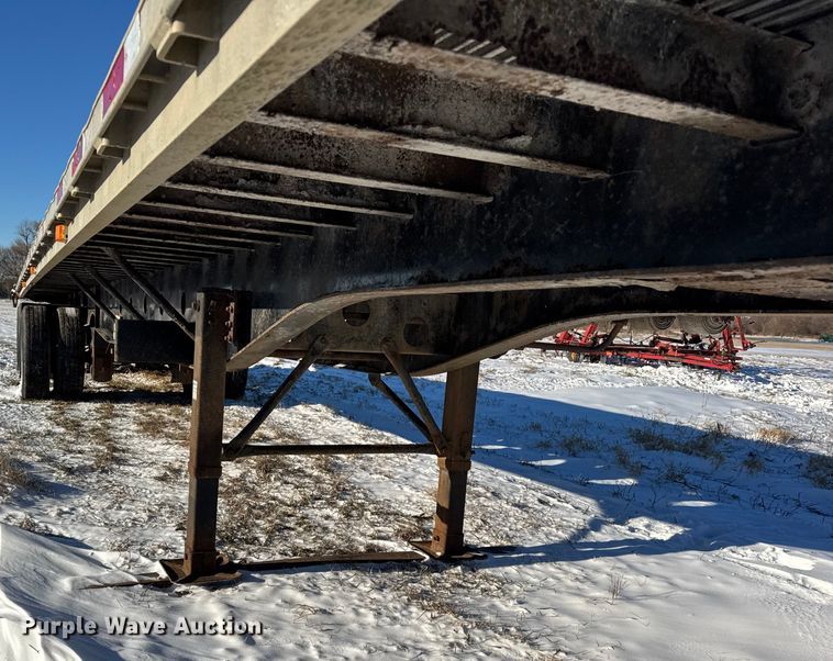 image for item EF2330 1997 Transcraft Eagle W2 flatbed trailer