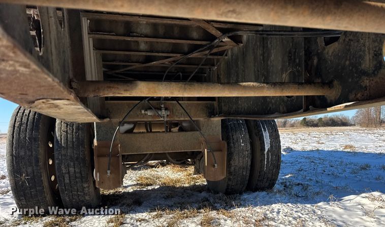 image for item EF2330 1997 Transcraft Eagle W2 flatbed trailer