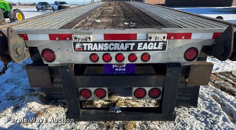 image for item EF2330 1997 Transcraft Eagle W2 flatbed trailer