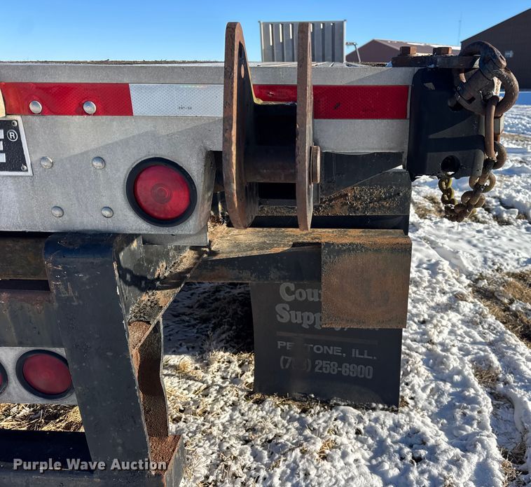 image for item EF2330 1997 Transcraft Eagle W2 flatbed trailer