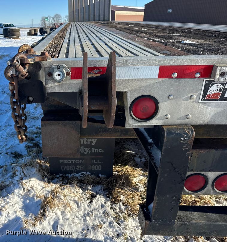 image for item EF2330 1997 Transcraft Eagle W2 flatbed trailer