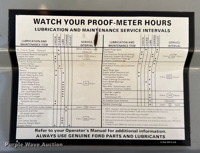image for item EF2332 Ford New Holland 3930 tractor
