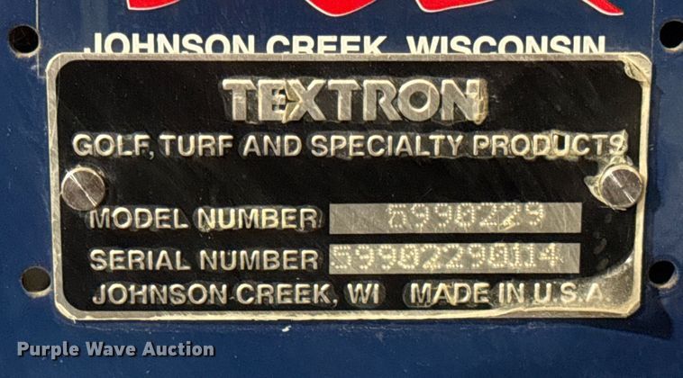 image for item EF2333 Textron Brouwer 2430 Big Roll sod installer