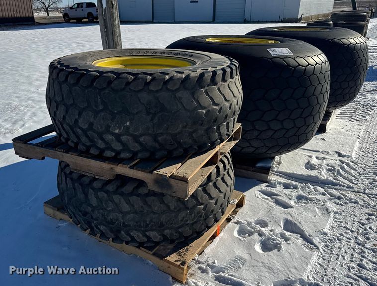image for item EF2337 Firestone flotation tires and wheels