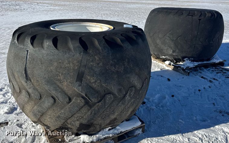 image for item EF2340 (2) Goodyear flotation tires and wheels
