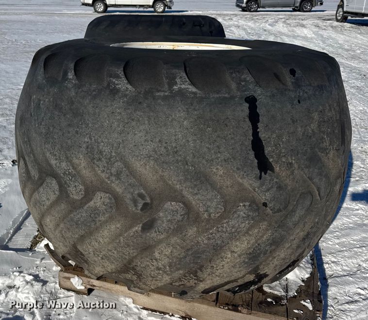 image for item EF2340 (2) Goodyear flotation tires and wheels