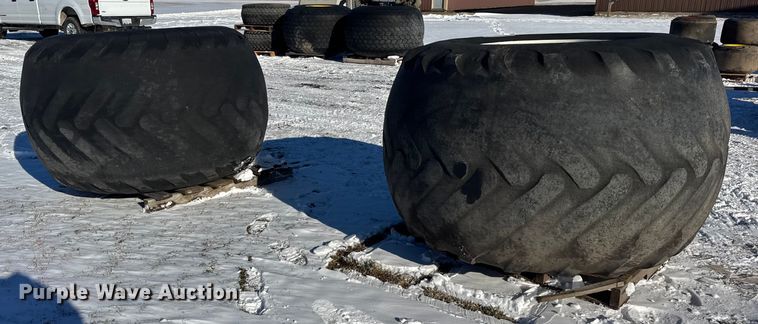 image for item EF2340 (2) Goodyear flotation tires and wheels