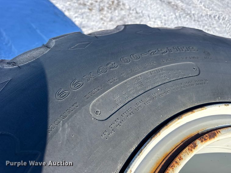 image for item EF2340 (2) Goodyear flotation tires and wheels