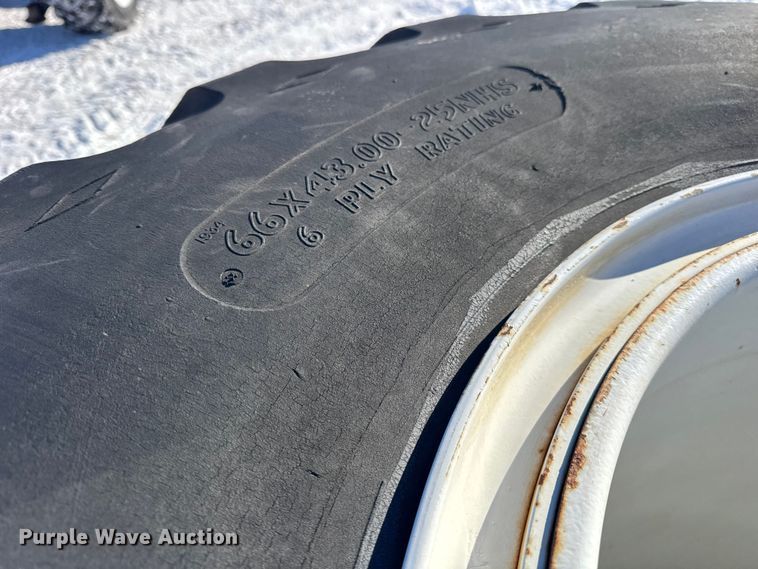 image for item EF2340 (2) Goodyear flotation tires and wheels