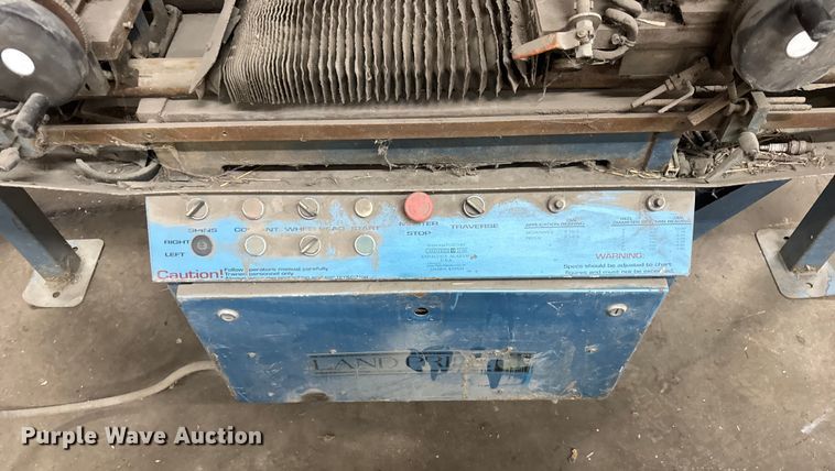 image for item EF2344 Land Pride GR3000 reel and bed knife sharpener