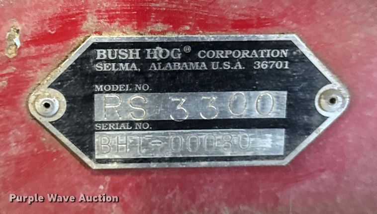 image for item EF2346 Bush hog RS 3300 reel sharpener