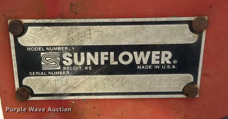 image for item EF2353 Sunflower 433-32 tandem disk