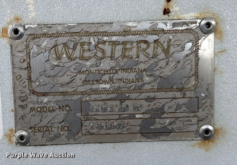 image for item EF2355 Western SMC3210S SP seed tender