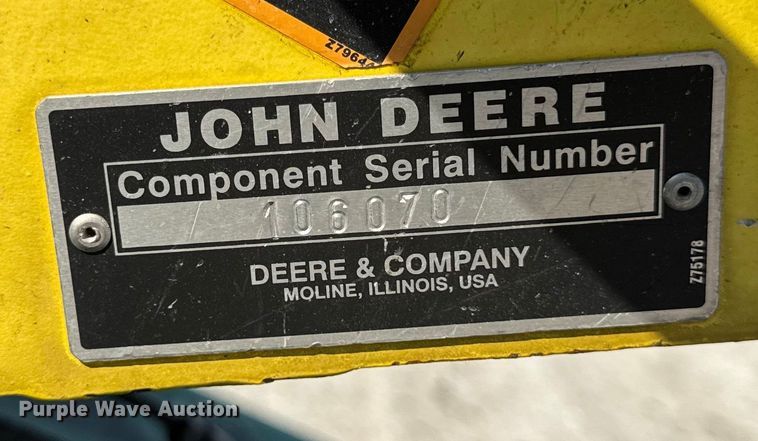 image for item EF2418 2012 John Deere 7550 forage harvester