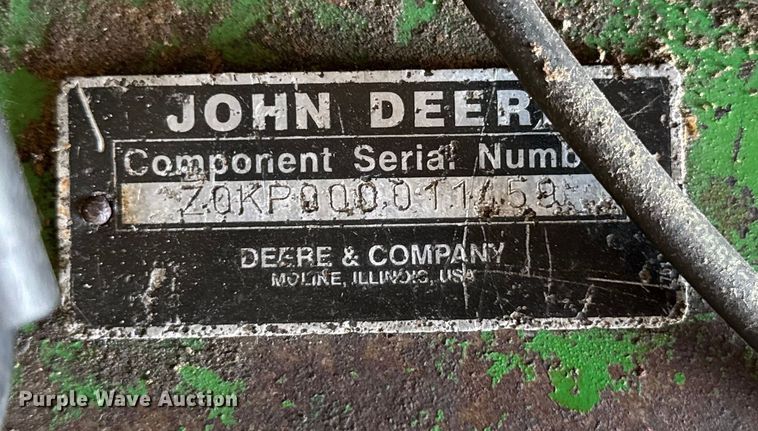 image for item EF2418 2012 John Deere 7550 forage harvester