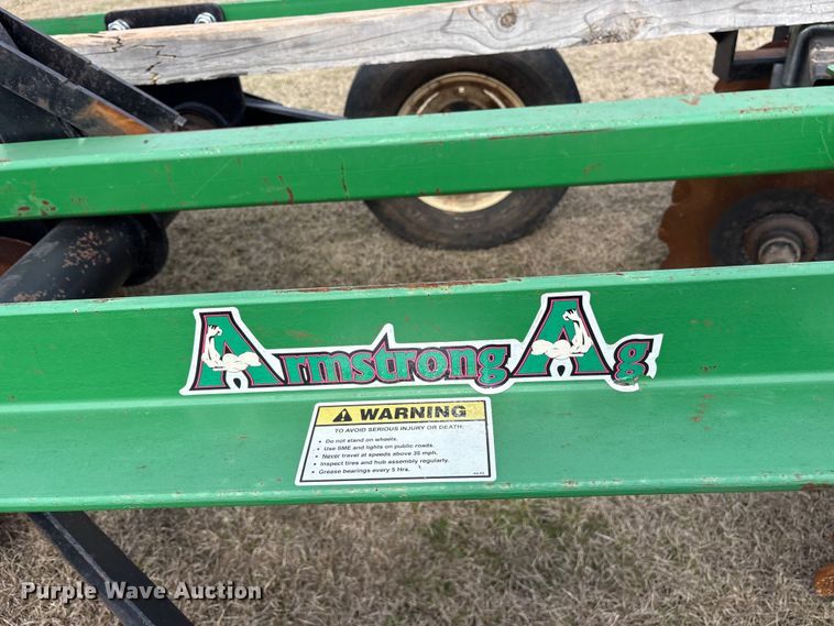 image for item ES8608 Armstrong Ag 9' tandem disc tandem disk