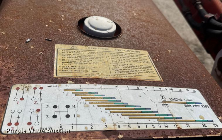 image for item ET1572 Case 1190 tractor