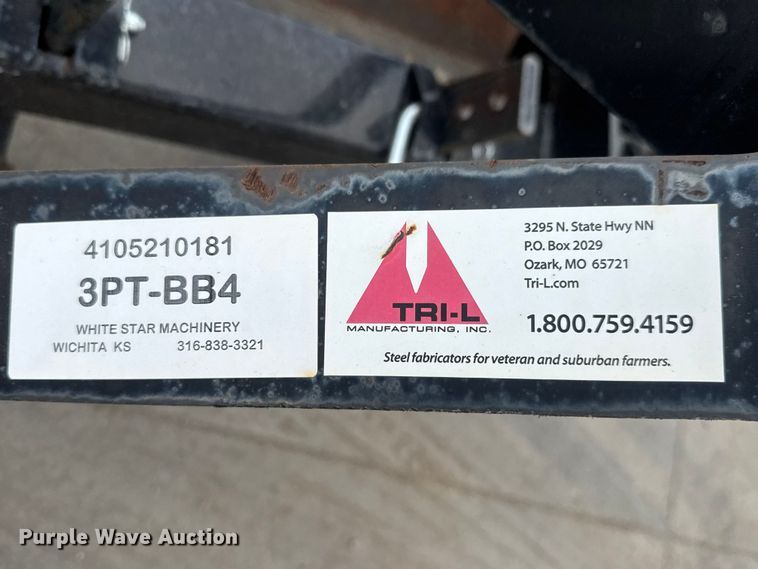 image for item ET1622 Tri-L 3PT-BB4 box blade