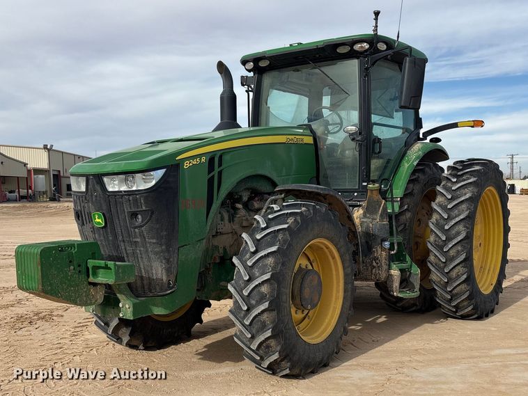 image for item EU4835 2019 John Deere 8245R MFWD tractor