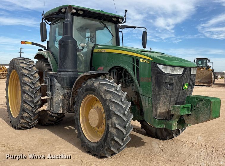 image for item EU4835 2019 John Deere 8245R MFWD tractor