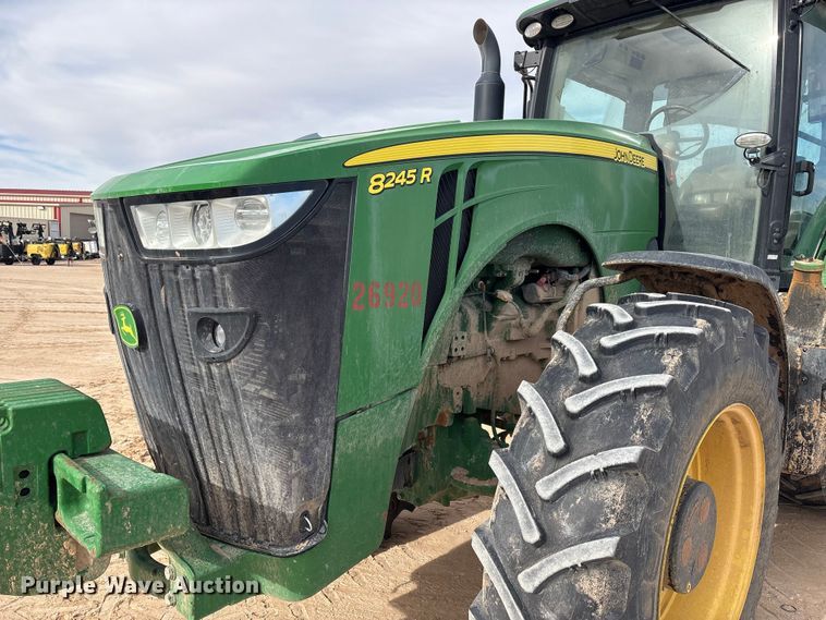 image for item EU4835 2019 John Deere 8245R MFWD tractor