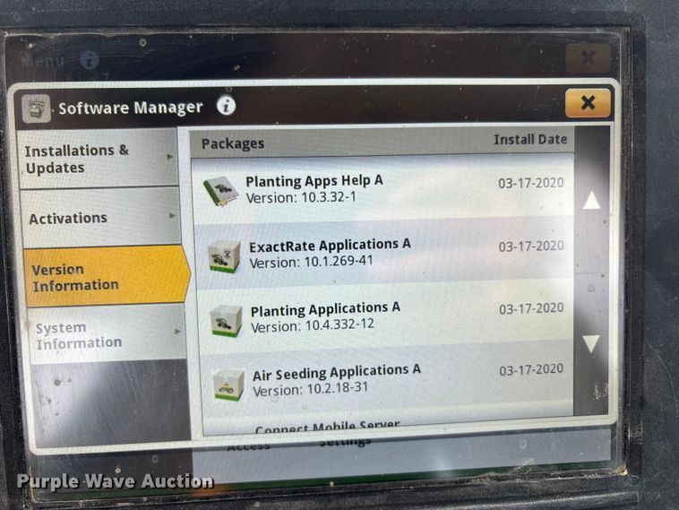 image for item EU4835 2019 John Deere 8245R MFWD tractor