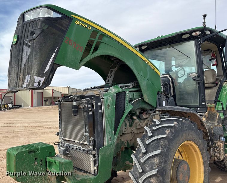 image for item EU4835 2019 John Deere 8245R MFWD tractor