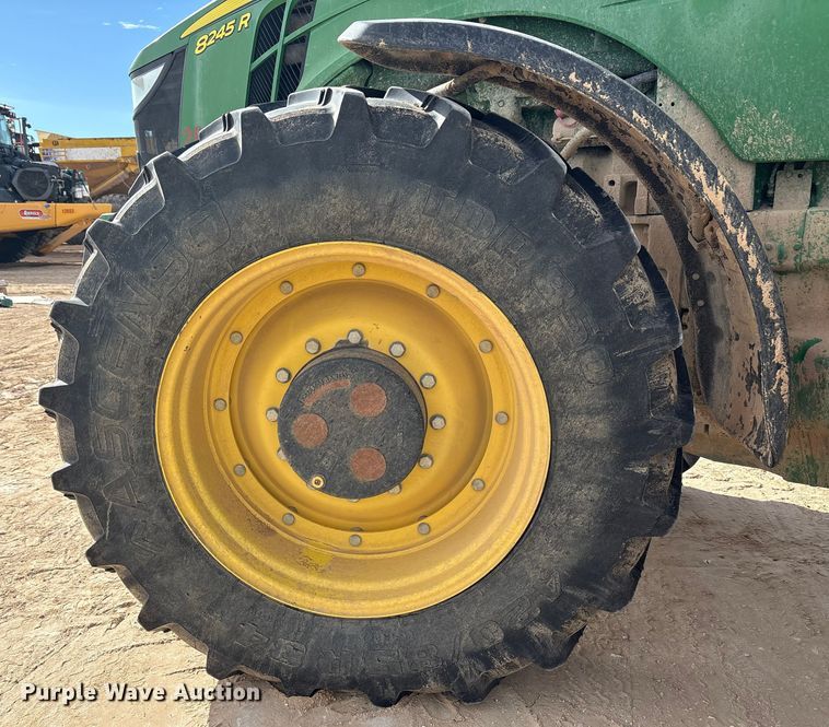 image for item EU4835 2019 John Deere 8245R MFWD tractor