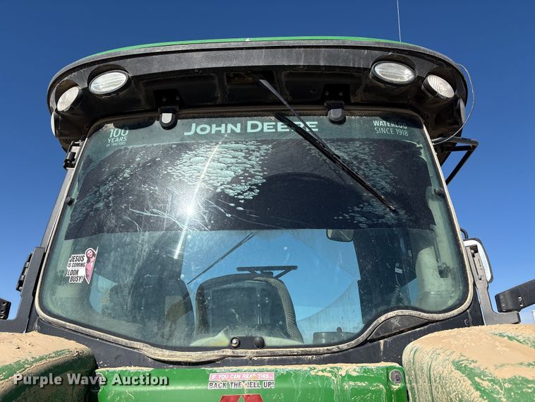 image for item EU4839 2018 John Deere 8245R MFWD tractor