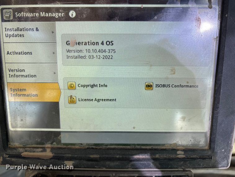 image for item EU4839 2018 John Deere 8245R MFWD tractor