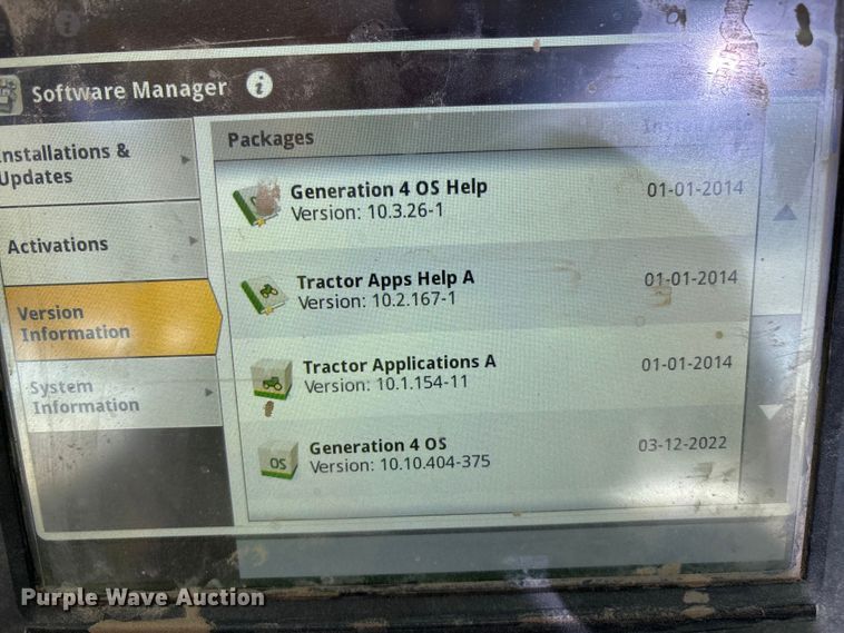 image for item EU4839 2018 John Deere 8245R MFWD tractor