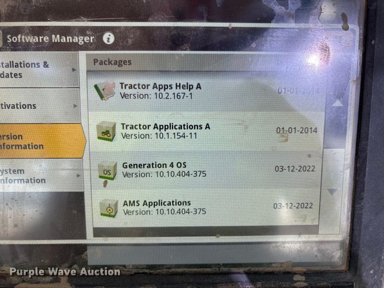 image for item EU4839 2018 John Deere 8245R MFWD tractor