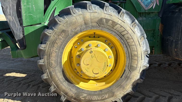 image for item EU4839 2018 John Deere 8245R MFWD tractor