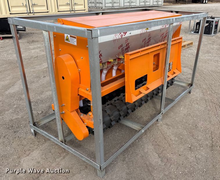 image for item EV2715 2025 Land Honor SD-22-72W skid steer seeder