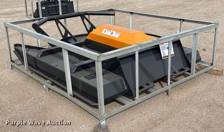 image for item EV2724 Arteer HBDC-72W skid steer brush mower