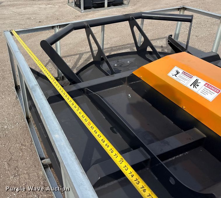 image for item EV2724 Arteer HBDC-72W skid steer brush mower