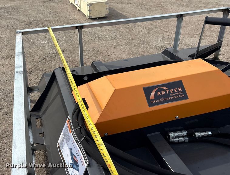 image for item EV2724 Arteer HBDC-72W skid steer brush mower