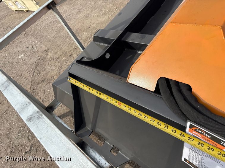 image for item EV2724 Arteer HBDC-72W skid steer brush mower