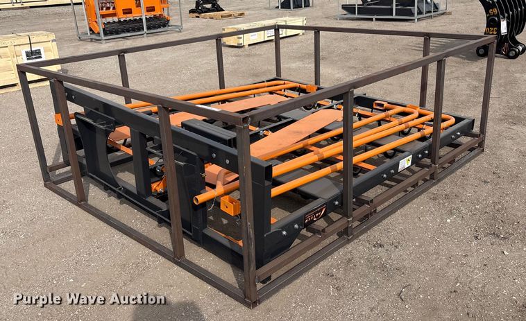 image for item EV2735 2025 Arteer ACG-10 skid steer bale accumulator grapple