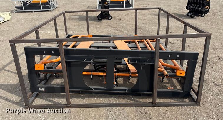 image for item EV2735 2025 Arteer ACG-10 skid steer bale accumulator grapple