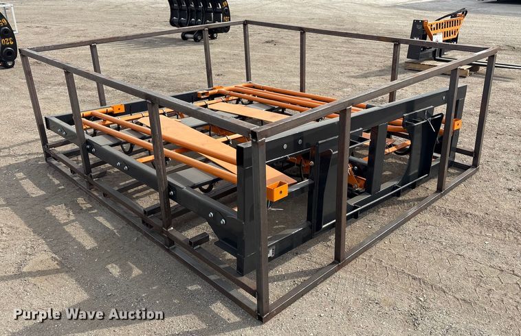 image for item EV2735 2025 Arteer ACG-10 skid steer bale accumulator grapple