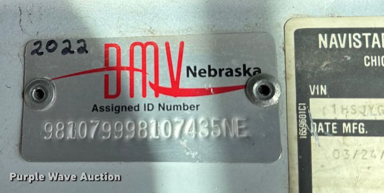 image for item FB0764 1998 International 8300 liquid fertilizer truck