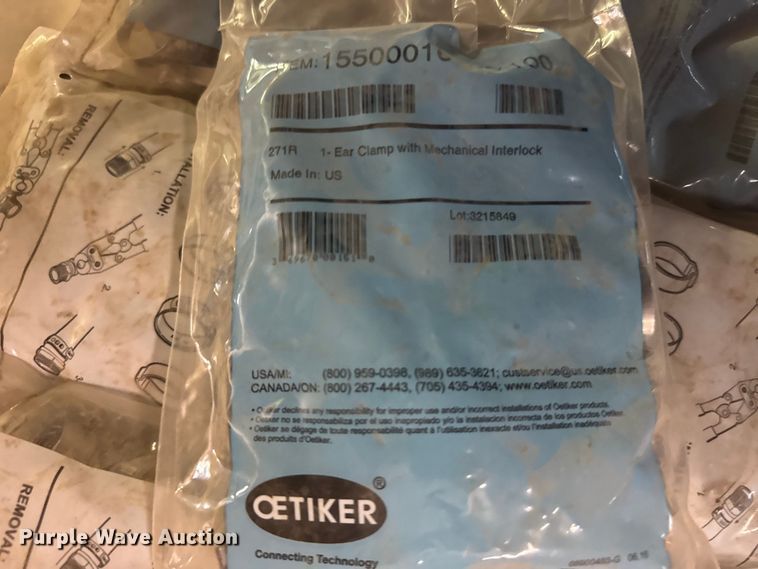 image for item FB0829 (3) boxes of Oetiker clamps