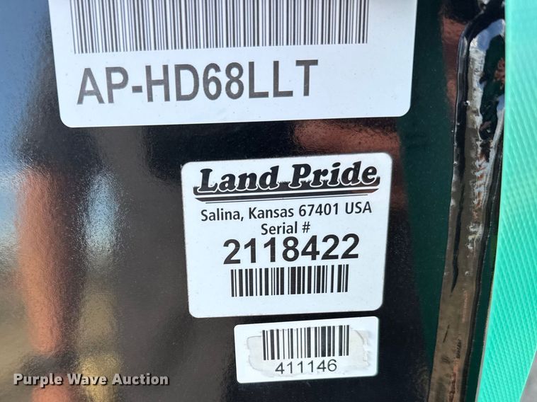 image for item FB0846 Land Pride skid steer bucket