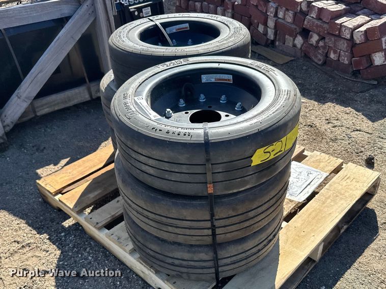 image for item FB0858 (6) 25.5x8-14 tires and wheels