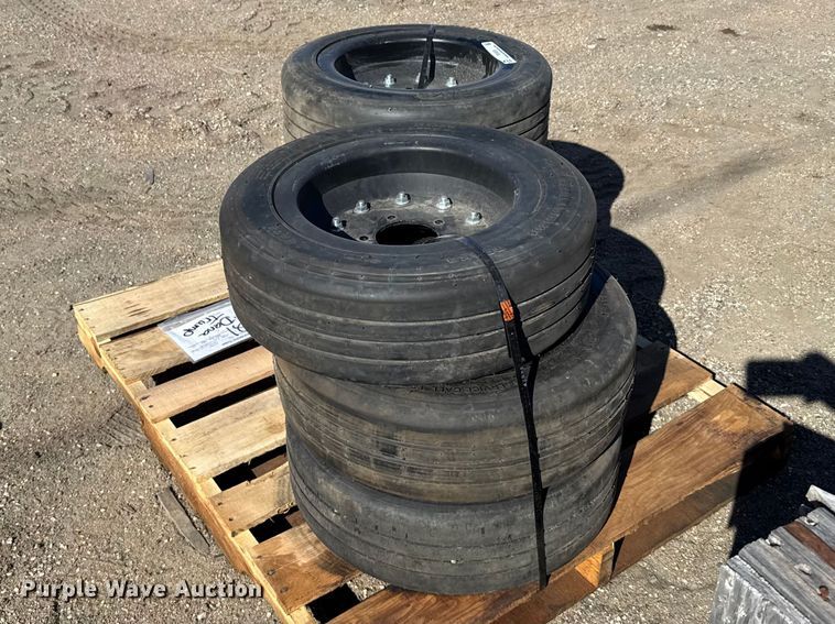 image for item FB0858 (6) 25.5x8-14 tires and wheels