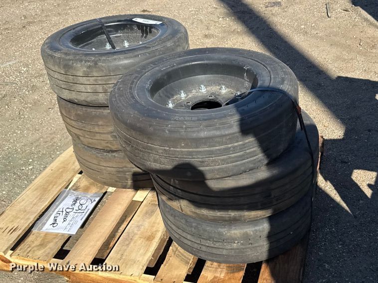 image for item FB0858 (6) 25.5x8-14 tires and wheels