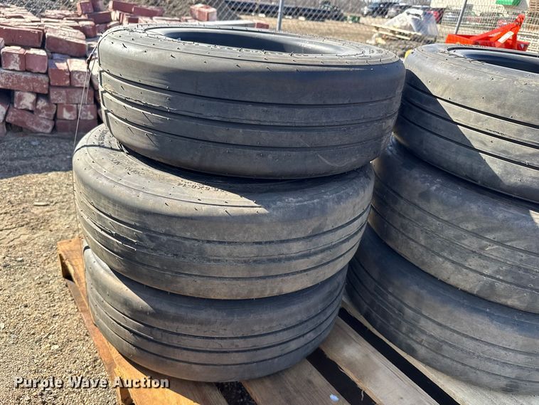 image for item FB0858 (6) 25.5x8-14 tires and wheels