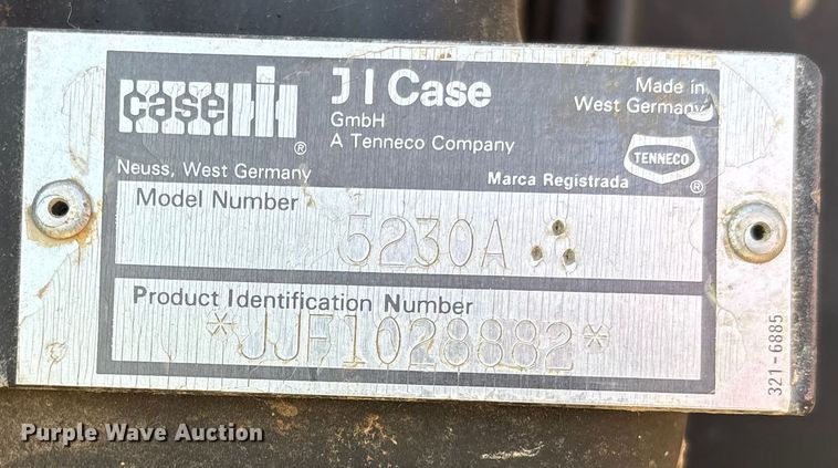 image for item FB3098 1993 Case IH 5230A MFWD tractor