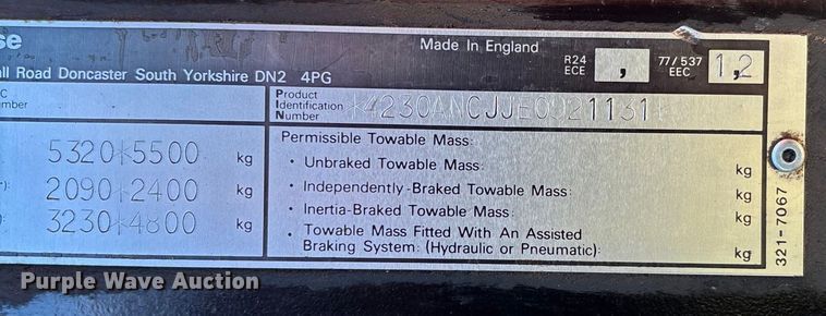 image for item FB3099 1996 Case IH 4230 MFWD tractor